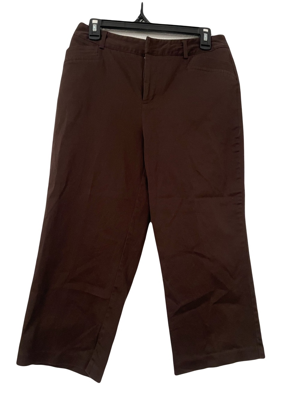 212 Collection Women's Dark Brown Capris